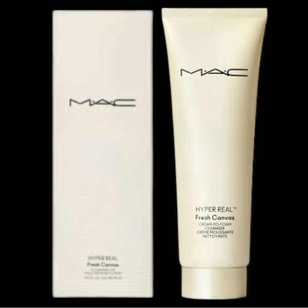 MAC Hyper Real Fresh Canvas Cream-To-Foam Cleanser, 4.2 oz.NIB